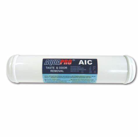 Cartouche Charbon Actif Argenté Inline 10" Aquapro – PR-AIC-2SC