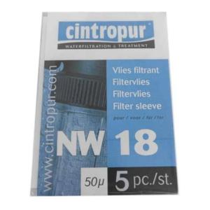 Kit de 5 manche pour type NW 18 cintropur filtration 50µ
