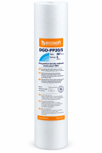 Cartouche filtrante Ecosoft DGD-PP20/5 Big Blue 20" – 20/5 µm