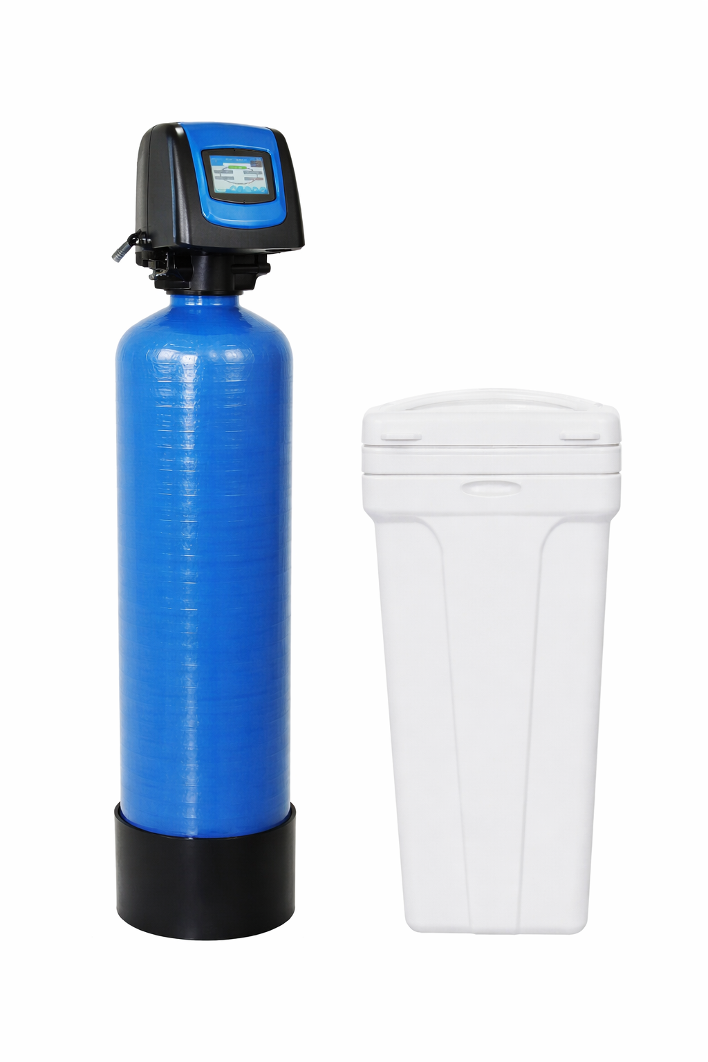 Adoucisseur Bi-bloc Fleck 5800 XTR 8L Volumétrique Électronique