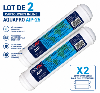 2 Cartouches sen ligne Aquapro PR-AIP-25-38 – Filtration Anti-Impuretés – Avec Raccords 3/8" – 12" × 2,5"