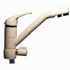 Robinet Dauphin  3 voies Beige