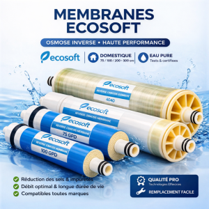 Membranes osmoseur Ecosoft
