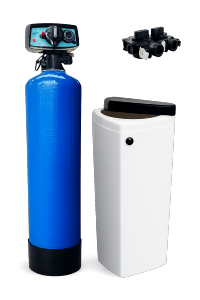 Adoucisseur Fleck 5600 Bi-Bloc | 4L � 50L | Anti calcaire volum�trique mecanique 