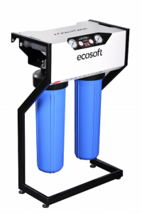ECOSOFT AQUAPOINT – Station de filtration centralisée 2 × 20″ BIG BLUE