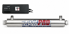 Stérilisateur UV Aquapro 6 GPM – 1 360 L/h – 20 W – Timer intégré – Raccords 3/4"