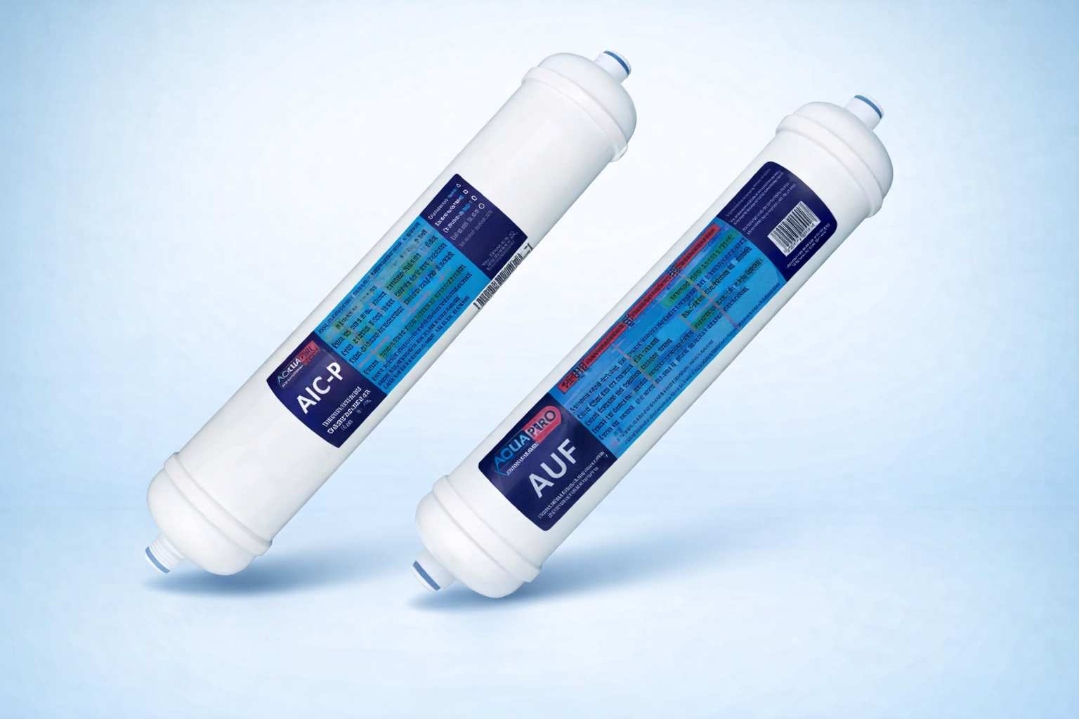 Cartouches en ligne 2,5 pouces | Filtration eau inline 1/4