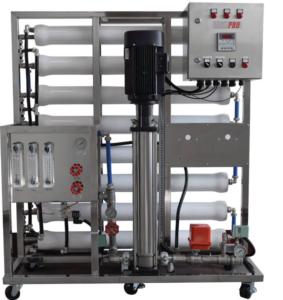 Osmoseur PR-ARO-14000G-W-ER – 68&#8239;000 L/jour – Pompe Grundfos 5,5 CV – Recyclage – Boîtier IP – 220V