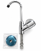 Robinet col de cygne chromé 7/16" – Robinet court pour osmoseur et eau filtrée – Quart de tour
