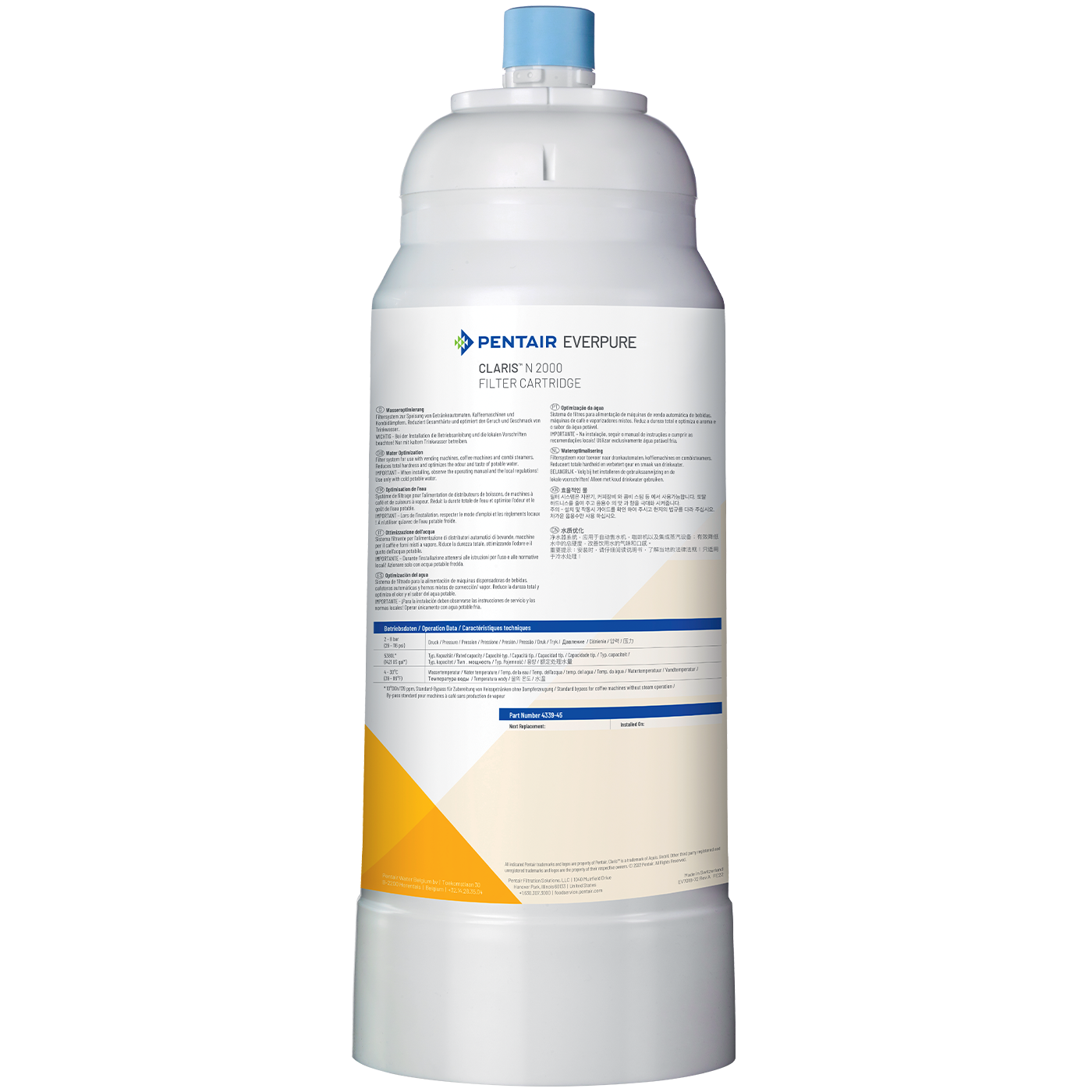 Cartouche Pentair Everpure CLARIS N 2000 – ART128520