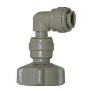 Raccord Femelle Tube 1/4" – Filetage 1/4" – Réf. AFA0404