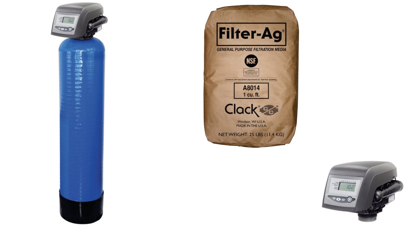 Filtre à Sable 120 L – Vanne 263 + 740F – Bouteille 18x65 – Automatique