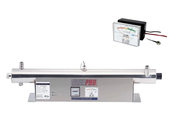 Stérilisateur UV ART057292 PR&#8209;UV&#8209;12GPM&#8209;HM1 – 40&#8239;W – Avec Moniteur UV