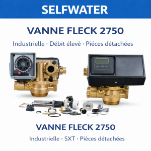 Vanne Fleck 2750 | Vanne industrielle adoucisseur grand débit