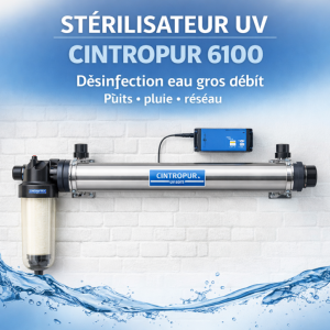 Stérilisateur UV Cintropur 6100 – Désinfection eau gros débit