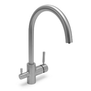 Robinet mitigeur 3 voies GLIANO BR301 nickel bross&eacute;