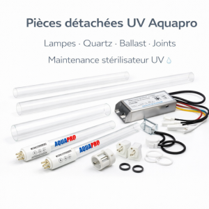 Pièces détachées UV Aquapro