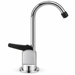 Robinet col de cygne chromé court 7/16" – Pour osmoseur et filtration