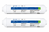 2 Filtres Inline GSRO – Raccords rapides 1/4" – Format 2" x 10"