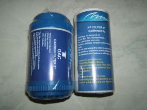  Cartouche osmoseur 5" propylène+ Gac+cartouche AIC AQUAPRO osmoseur aquapro 2500