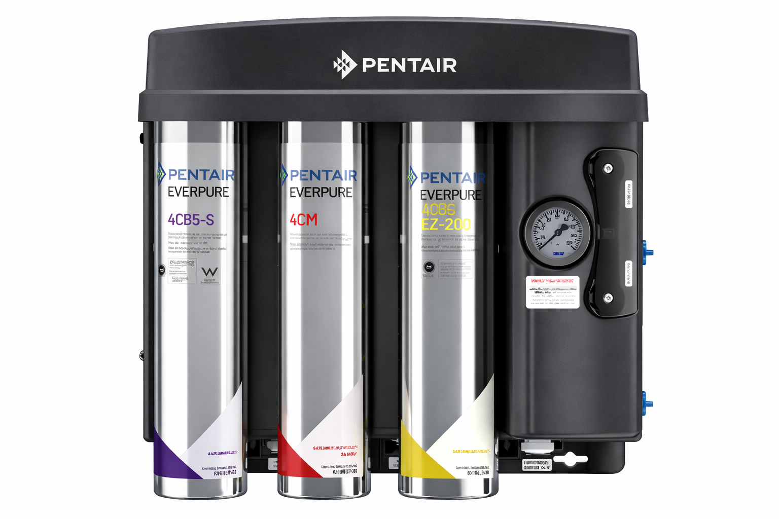 Pentair Everpure MRS Platemount 500C:BL – Osmoseur professionnel haut débit avec reminéralisation