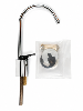 Robinet chromé pour osmoseur Merlin avec kit de fixation