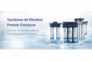 Systèmes de filtration Pentair Everpure | Eau pure horeca & café