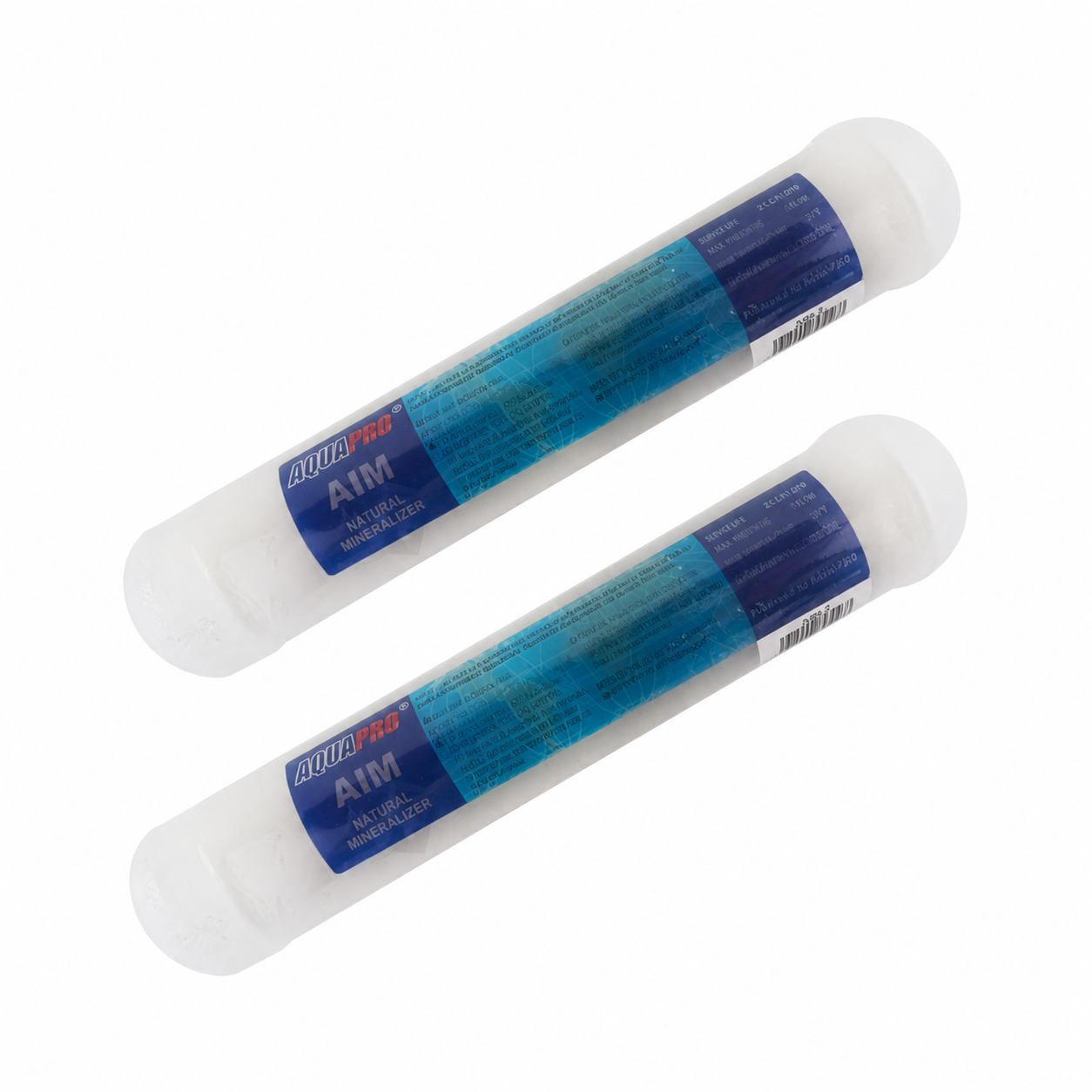 Lot de 2 cartouches remin&eacute;ralisantes Aquapro AIM-2 Natural Mineralizer