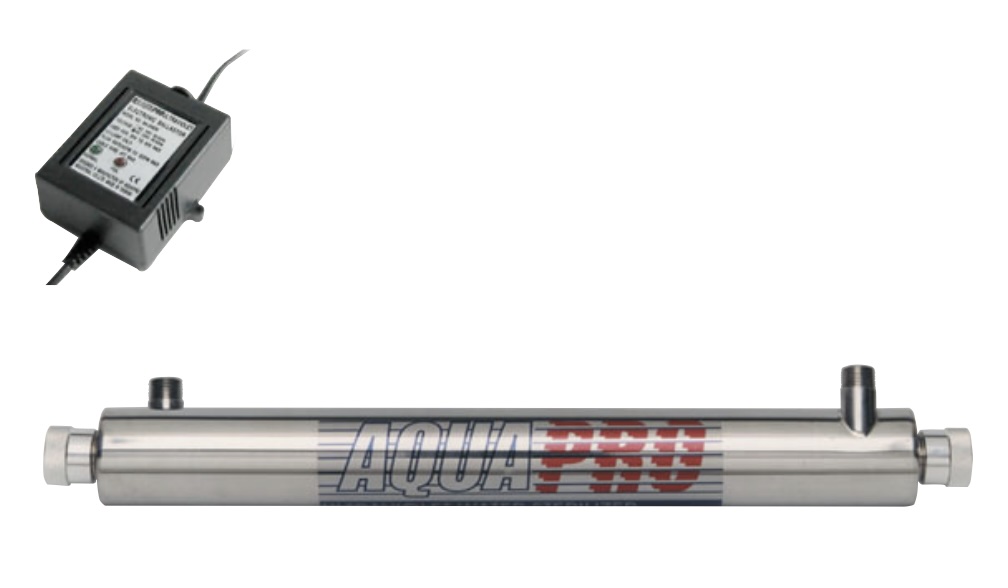 Stérilisateur UV 6 GPM – ¾" – Traitement d’eau potable Aquapro 