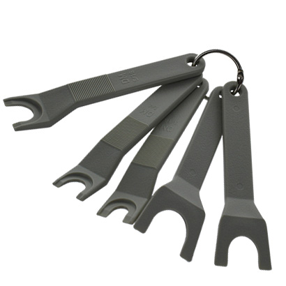 Clés de démontage pour raccords rapides 3/16" à 1/2" (Réf. DM-SP-04567)