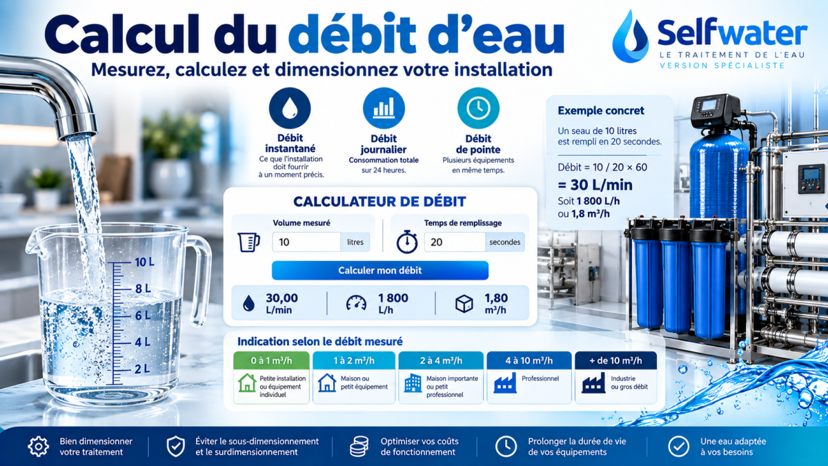 S�lection technologique traitement de l'eau Selfwater adoucisseur filtration charbon actif osmose inverse ultrafiltration UV