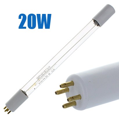 Lampe UV Aquapro 20 W (6 GPM) – Remplacement stérilisateur | PR-UV6-L