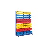 Étagère 75 boites de Rangement Bac à Bec 108cm x 47cm x 160cm