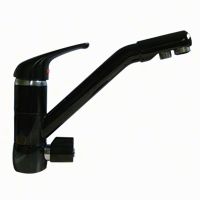 Robinet Dauphin  3 voies noir