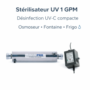 Stérilisateur UV 1 GPM