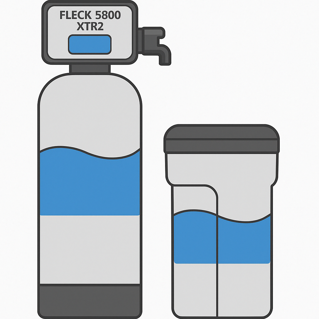 ADOUCISSEUR FLECK 5800 XTR2-BIBLOC