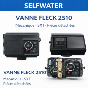 Vanne Fleck 2510 | Tête adoucisseur volumétrique et SXT