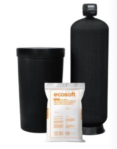 Adoucisseur eau de puits bi-bloc 150L Ecosoft ECOMIX C – Vanne CE 1.5" – Débit 3 m³/h – Traitement fer, manganèse & calcaire