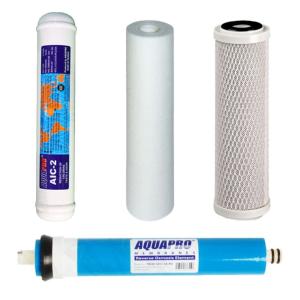 Osmoseur Aquapro AP-4000 – Pack filtres + membrane 50 GPD