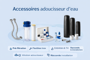 Accessoires adoucisseur d'eau | Installation, entretien, raccord