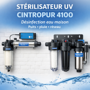 Stérilisateur UV Cintropur 4100 – Désinfection eau maison