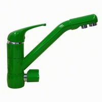 Robinet Dauphin  3 voies Vert
