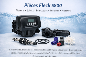 Pi�ces Fleck 5800 pour adoucisseur d�eau