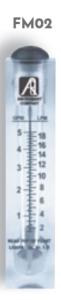 DÉBITMÈTRE PR-FM-2 – 0,2 à 2 GPM – 1/2" Mâle