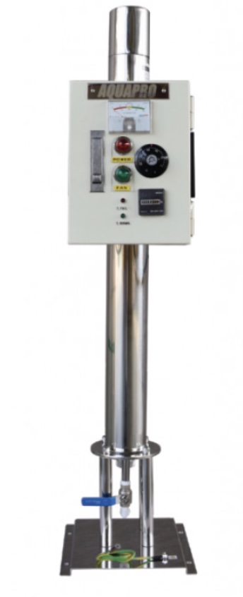 Stérilisateur UV vertical 12 GPM – 40 W – SP – Acier inox 304