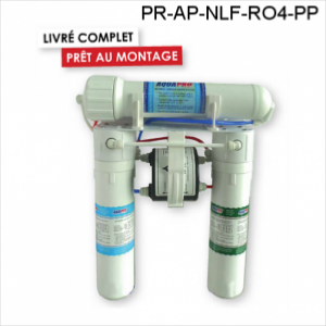 Osmoseur NLF50 GPD 4 niveaux pompe permeate AQUAPRO
