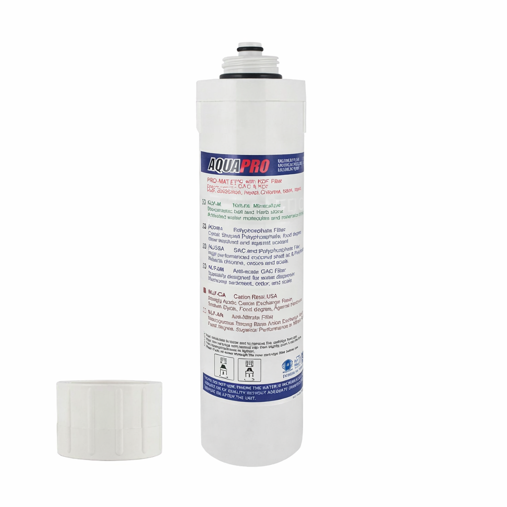 Cartouche GAC & KDF (50 Gr) NLF+ tête  AQUAPRO