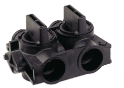 By-pass plastique pour vanne Fleck 5600 sans Yoke