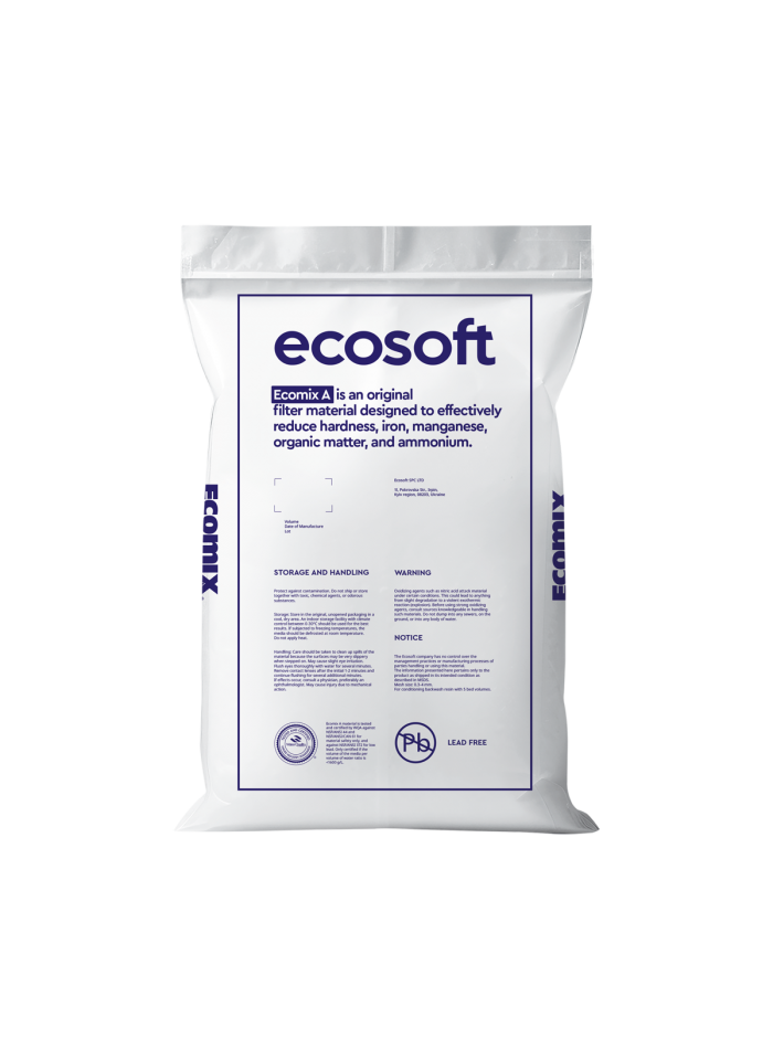 ECOMIX A 12 L Ecosoft | Média filtrant eau de puits