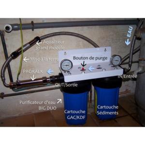 YDROKALK 20" KDF – Système Anti-Calcaire Écologique BIG BLEU